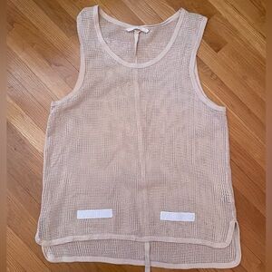 Off-White Men’s Mesh Tank Top
Beige 
Size XL